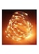 20 LED Outdoor Fairy Copper Wire Super bright Yard Lights Gold 2meter