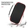 MoKo Carrying Case Compatible with Nintendo Switch Lite, Travel Case Hard Shell EVA Tough Storage Bag Holder Compatible with Nintendo Switch Lite Console, Accessories &amp; Game Cards - Black &amp; Red