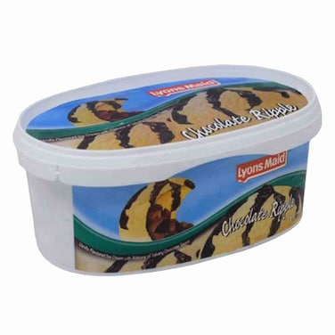 Lyon Maid Chocolate Ripple Ice Cream 2L Tub