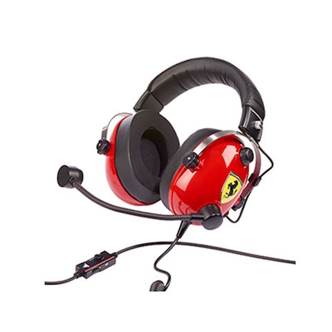 Thrustmaster Gaming Headset T.Racing Scuderia Ferrari (Plus Extra Supplier&#39;s Delivery Charge Outside Doha)