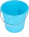 Delcasa 15Ltr Plastic Bucket With Lid Strong Handle Red 15 Liter, Multicolor Dc1640