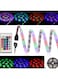 Generic Remote Control LED Strip Light With 24 Key Ir Remote Power Adapter -Multicolour
