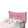 In House Milano Velvet Bed Frame - King - 200x200 cm - Light Pink