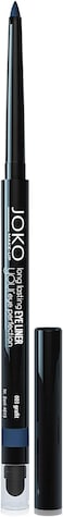 Joko Long Lasting Eye Liner Automatic With Sharpener And Smudger (002 Dark Blue)