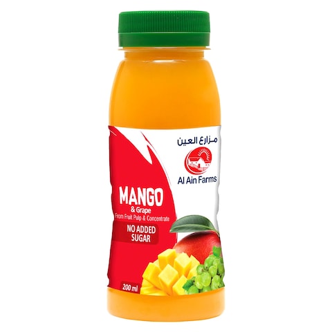 Al Ain Mango And Grape Juice 200ml