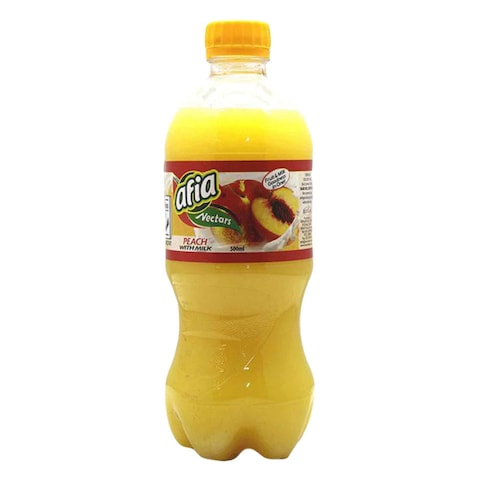 Afia Peach With Milk Nectars Drink 500Ml