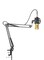 Generic Professional Stream Broadcasting Recording Condenser Microphone Kit Bm-800 Gold/Black
