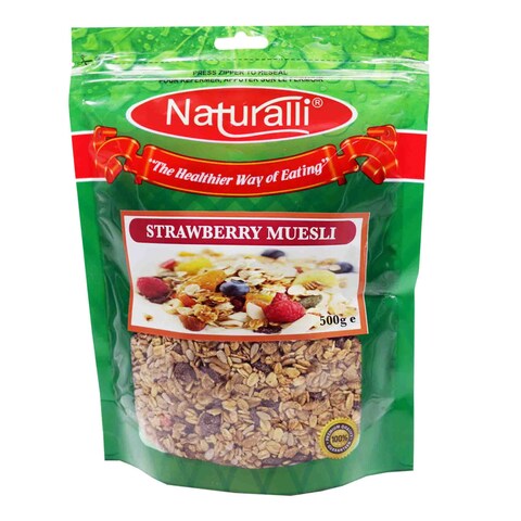 Naturalli Strawberry Muesli Cereal 500g