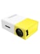 Generic Mini Lcd Portable Projector Proj-1024-Y2 Yellow/White