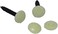 Robustline Gypsum Caps For Drywall Screws Screw Covers Beige