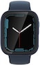Amazing Thing Marsix designed for Apple Watch 41mm (Series 7) case cover with built in Tempered Glass Screen Protector - Blue