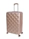 Morano 4-Pieces Luggage Trolley Bags Set (Rose Golden)