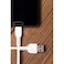 AFRA USB Charging Cable, White, 2.4A, With Data Transmission, USB A To Micro USB, 1 Meter Length, Durable, Heat Resistant, PVC Serrated Cable Cord, Compatible With iPhone, iPad, iPod
