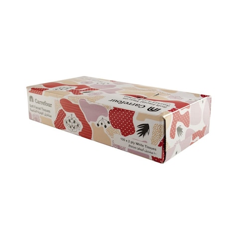 Carrefour Economic Soft Facial Tissues 100 Sheets