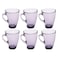 Pasabahce Penguen Mug Set - 295 Cc - 6 Pieces - Purple