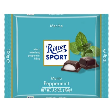 Ritter Sport Peppermint chocolate 100G