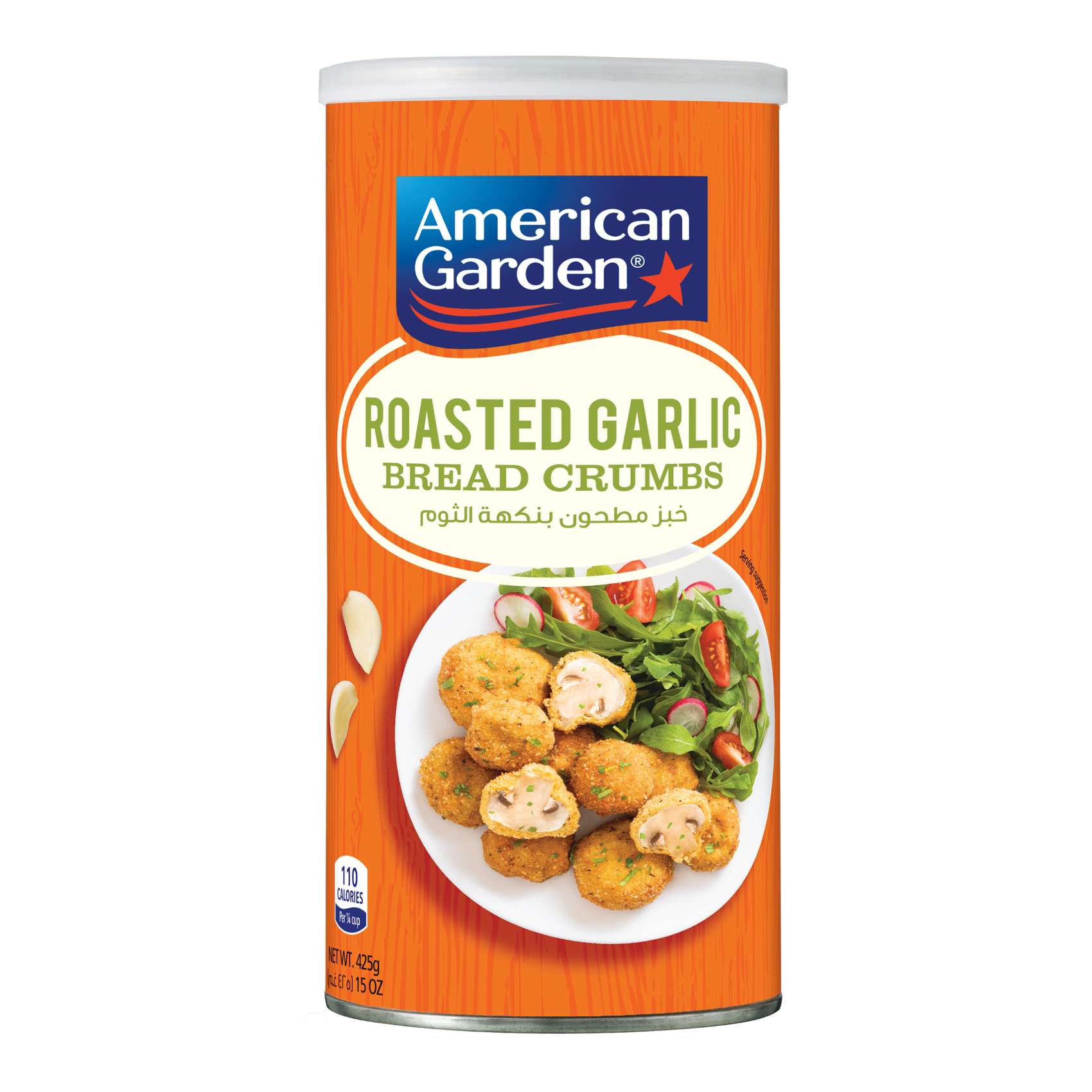 American Garden Roasted Garlic Bread Crumbs 425g