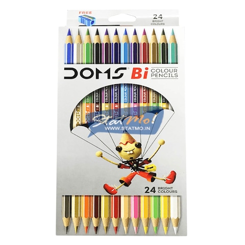 DOMS COLOUR PENCILS 12S F/S 3445