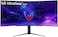 LG 45GR95QE 45-Inch UltraGear OLED Curved Gaming Monitor WQHD With 240Hz, 0.03ms, HDR10, DCI-P3 98.5% With DisplayPort, HDMI, USB, Black