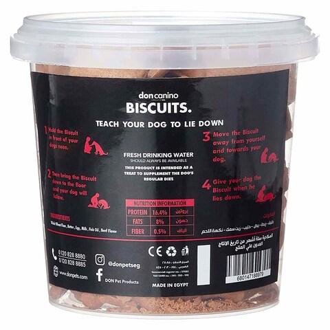 Don Canino Pet Training Biscuit Treats for Dogs - Large - 400 gram