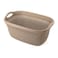 Turt Rounded Laundry Basket - Beige
