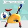 Rbwtoys Gym Fitness Bike Children's Fitness Equipment Kindergarten Essential Exercise Equipment Outdoor, Indoor Fitness Training RW-17157