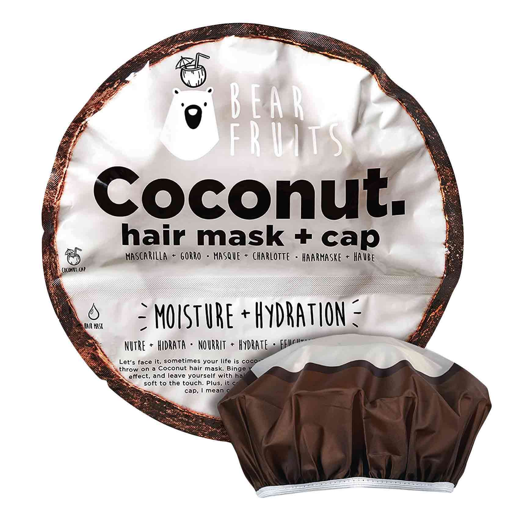Buy Bear Fruits Hair Mask With Cap Coconut Moisture And
