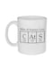 muGGyz Printed Quote Coffee Mug White 325ml