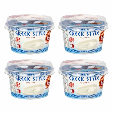 Baladna Yoghurt Greek Style Plain 150g x Pack of 4