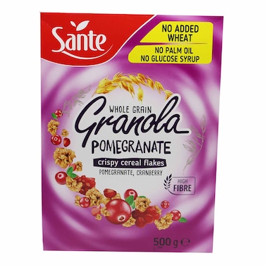 Sante Pomegranate Cereal Flakes Granola 500g