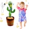 Generic Dancing Cactus Toy, Blueland Electric, Shaking, Recording, Singing, Talking Toys, "Repeat Your Speech" Plush Stuffed Gift For Toddler, Baby, Kids, Age 1 2 3 4 5 6 7, Bw00017