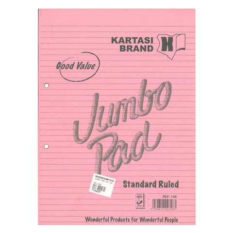 KARTASI JUMBO PAD STD RULED A4