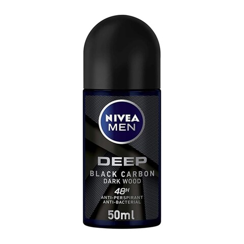 Nivea Men Deep Roll-On Deodorant - 50 ml