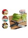 Generic Knife And Cutting Board -2 In 1 Black