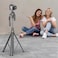 Yesido SF17 Selfie Stick for Cell Phones with Multifunctional Retractable Metal Tripod Stand - Black