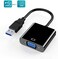 Ntech USB 3.0 To VGA Adapter USB 3.0 Male To 15 Pin Female Connector Cable Video Converter For Windows 7/8 / Vista / 10 (Black)