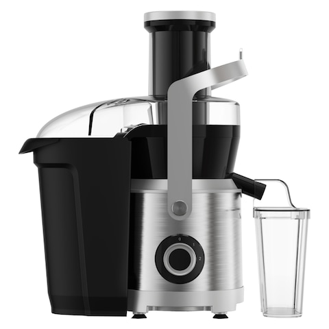 Moulinex Nutri XXL Electric Juicer Extractor JU660D27 Silver And Black 2.2L 1000W