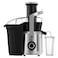 Moulinex Nutri XXL Electric Juicer Extractor JU660D27, 2.2 L 1000 W, 2 Speeds, Silver and Black