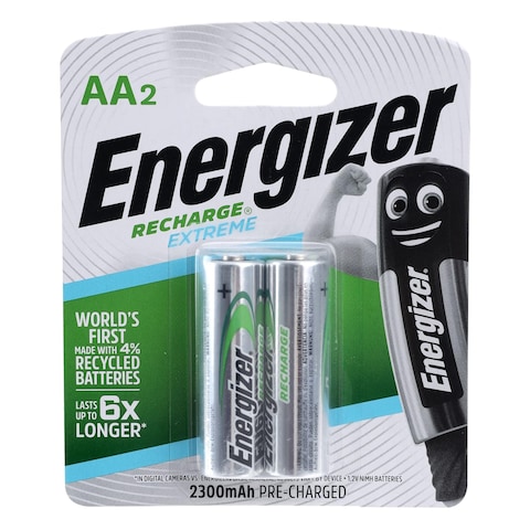 Energizer AA Recharge Power Plus Batteries (2 pcs)