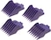 Andis 01415 Master Dual Magnet Large 4-Comb Set Designed For MBA, MC-2, ml, Pm-1 And Pm-4, Purple