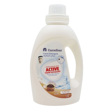 Carrefour Active Oud White Liquid Detergent 1L
