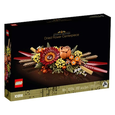 LEGO 10314 Icons Dried Flower Centerpiece Building Set 18+ Years 812 Pieces