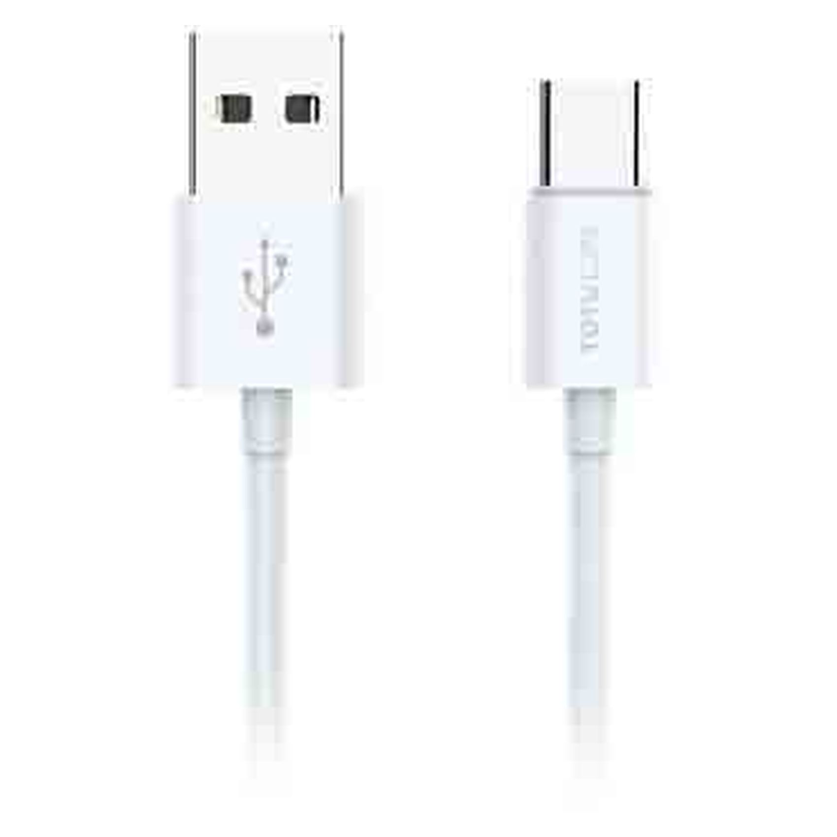 TotuLife Pure Series USB-C Data Sync Charging Cable 1m White