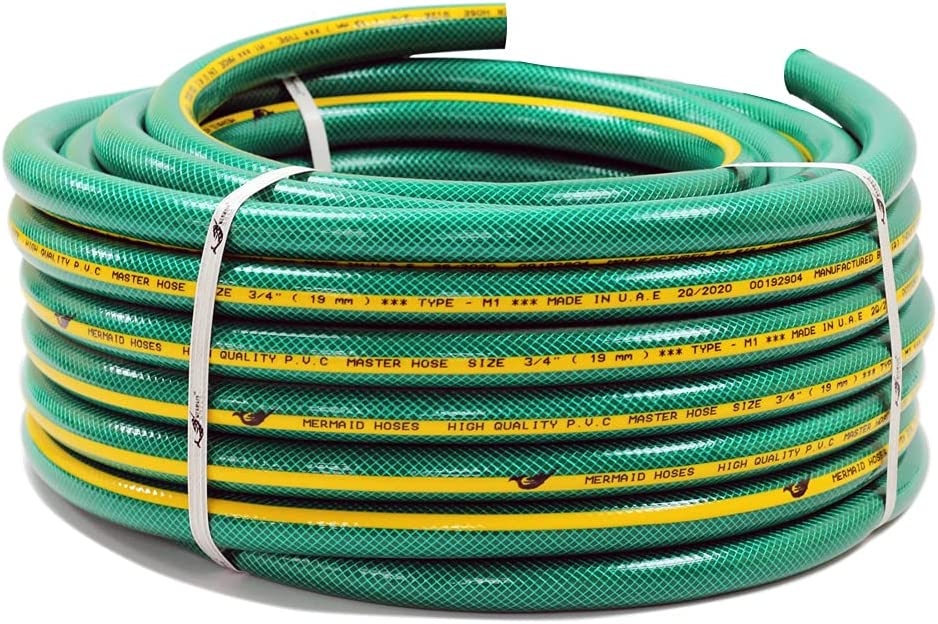 Garden Water Hose Reinforced 1/2 Inch 25 Meters - Green