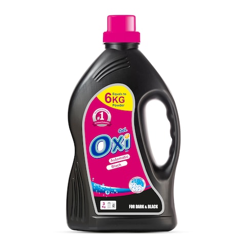 Oxi Gel Automatic Laundry Detergent for Dark and Black - 3 Kg