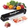 Generic Vacuum Sealer Machine 2022 Upgraded Automatic Food Sealer Machine With 20 Sealing Bags Food Vacuum Air Sealing System For Food Preservation Storage Saver Easy To Clean, Safety Certified