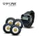 OSCAR WPR100 Wrist Pager Wireless Call Button Nurse, Housemaid, Caregiver Calling Alert Vibration for Elderly, Patient, Disable, Guest Receiver Wristband + SOS Call Buttons 400+ Meter (4, BLACK)