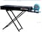 Barbeque Grill with Fan-BBQ Grill X Shape-Stand Grill with Blower Hand fan 105 CM X LARGE BLACK