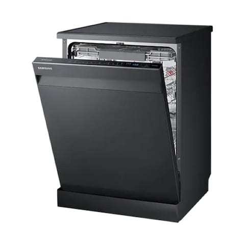 Samsung Freestanding Dish Washer With 14 Place Settings DW60A8050FG/GU Black