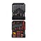 186Pcs/Set Socket Spanner Set 1/4 Drive Metric Extension Bar With Box Car Repair Tool Ratchet Torque Wrench Automobile Tools Kit With Aluminium Box